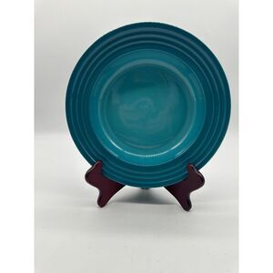 Le Creuset Soup Bowl 10" Round Bowl Scratch Resistant MW DW Safe Caribbean Teal